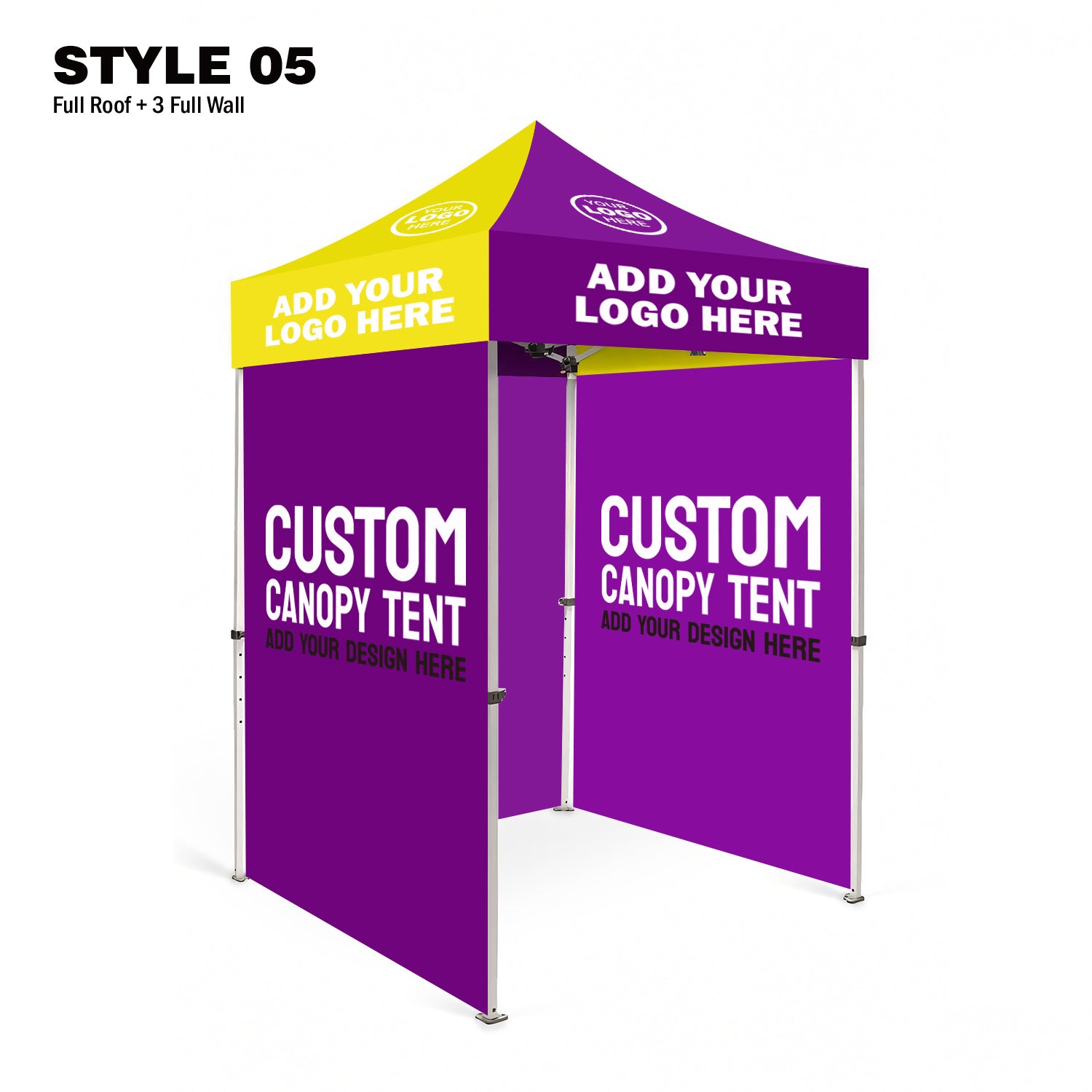 American Phoenix 5 x 5 Custom Canopy with Your Logo Graphics