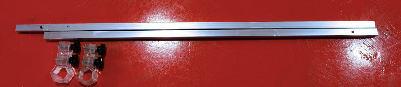 Tent crossbar clamps 2pc