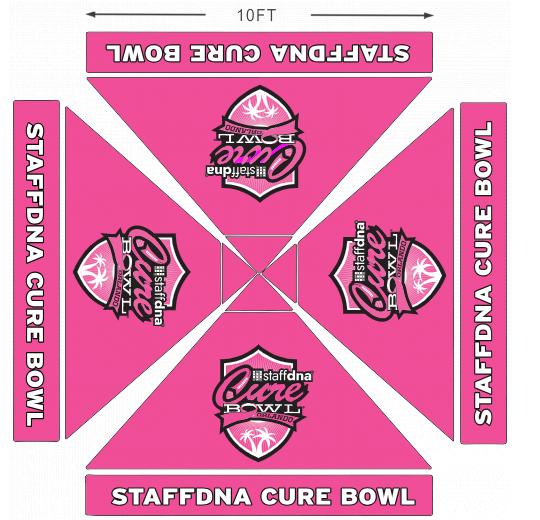 American Phoenix 10 x 10 Custom Canopy with Your Logo Graphics