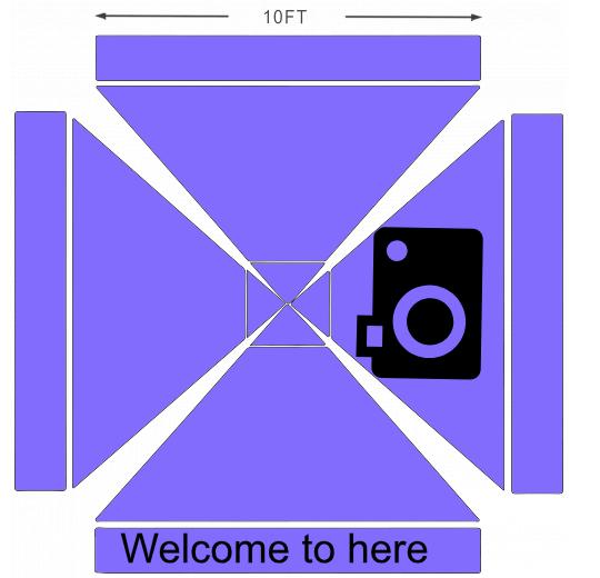 American Phoenix 10 x 10 Custom Canopy with Your Logo Graphics