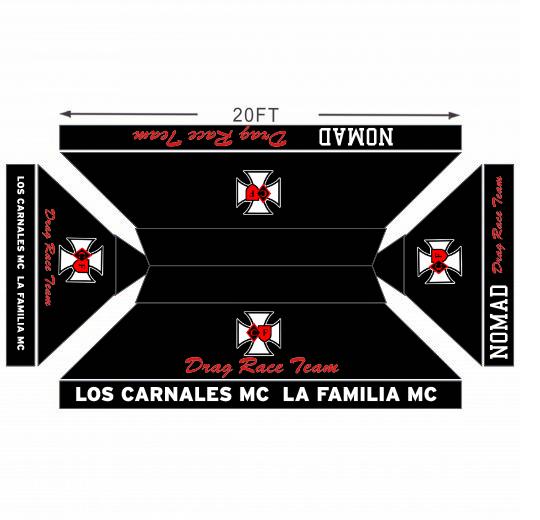 American Phoenix 10 x 20 Custom Canopy with Your Logo Graphics
