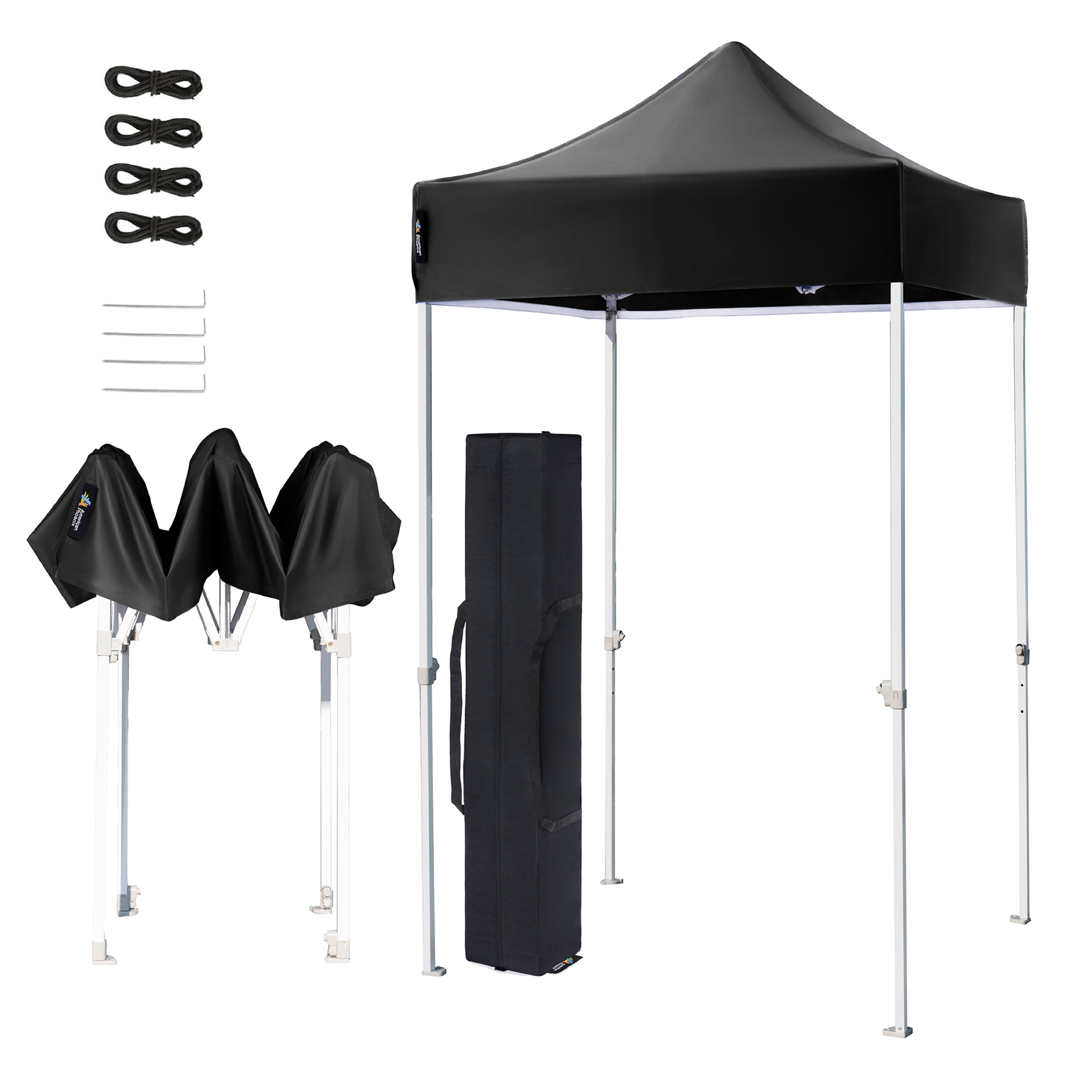 AMERICAN PHOENIX Pop Up Canopy Tent 5x5 Instant Shade Shelter Gazebo Outdoor Canopies Commercial Event Tents with Carry Bag