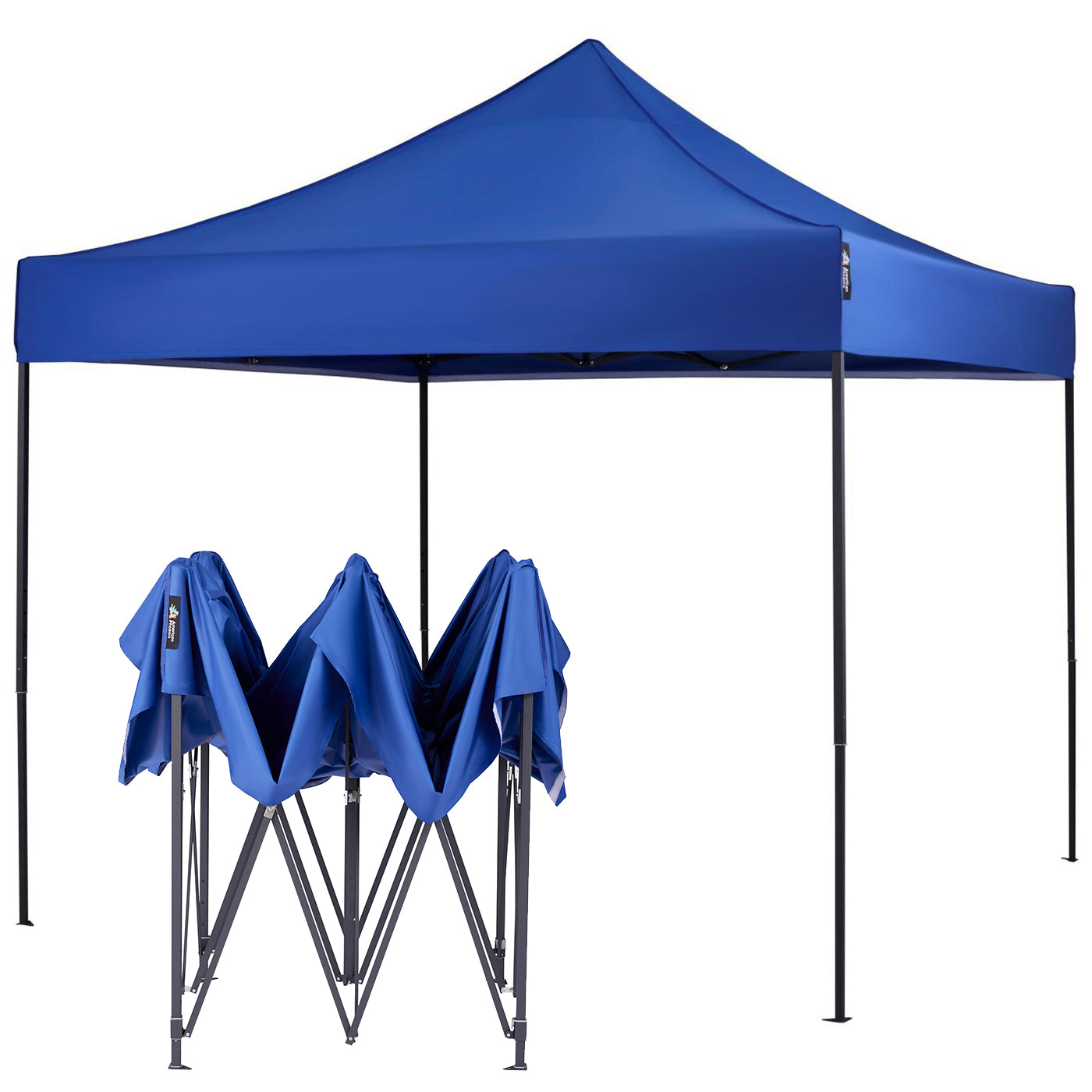 American Phoenix 10x10 Canopy Tent Pop Up Portable Instant Adjustable Outdoor Marke Shelter (Black Frame) - American Phoenix