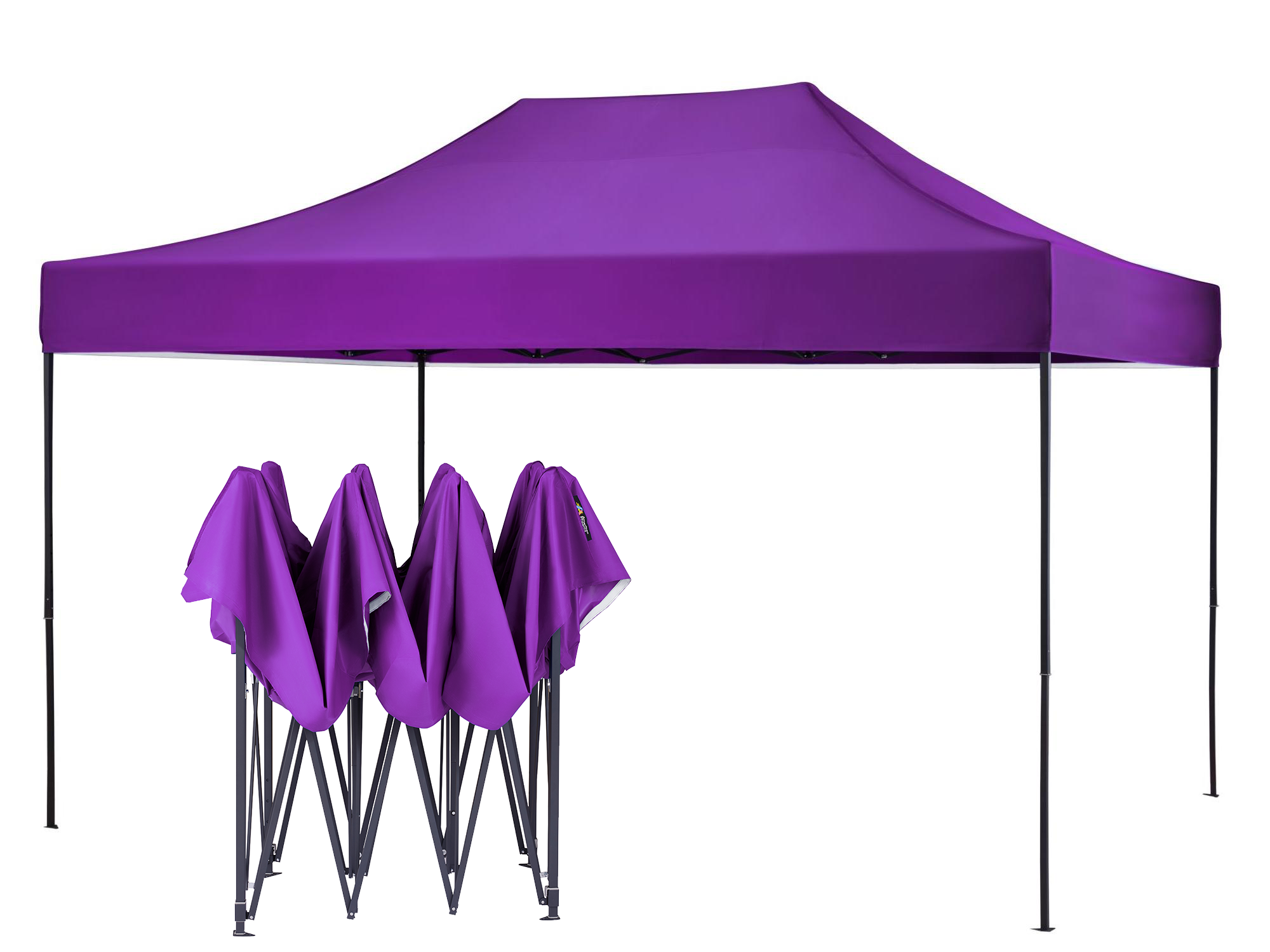 American Phoenix 10x15 Classic Colors Outdoor Canopy Tent (Black Frame) - American Phoenix