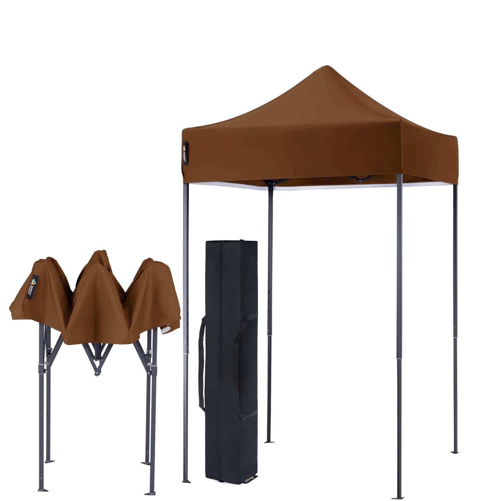 American Phoenix 5x5 Casual Colors Picnic Canopy Tent (Black Frame) - American Phoenix