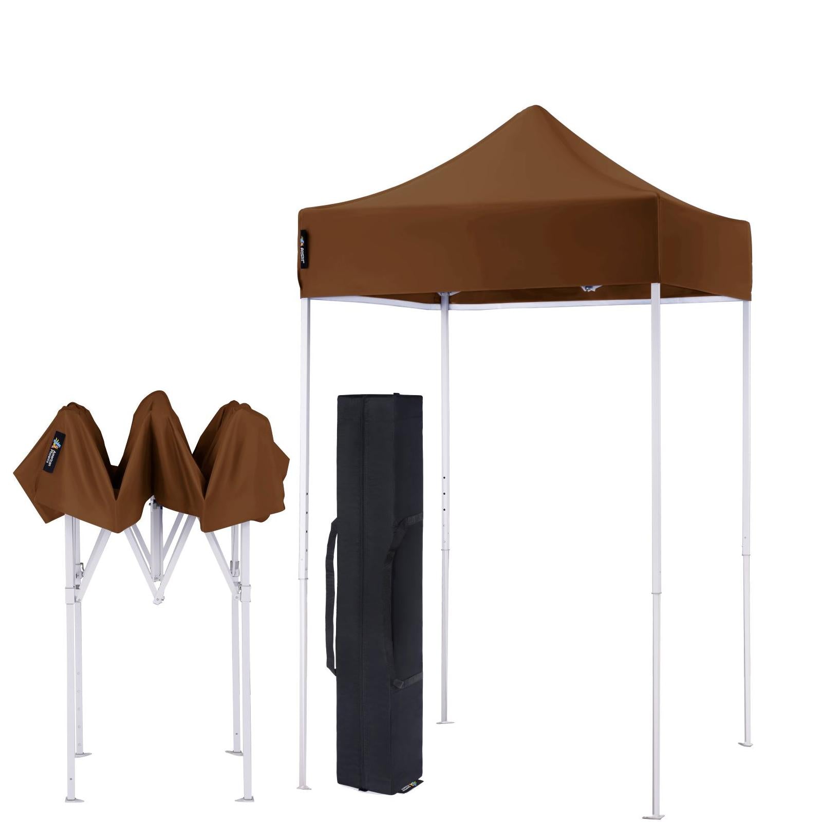 American Phoenix 5x5 Classic Colors Picnic Canopy Tent (White Frame) - American Phoenix