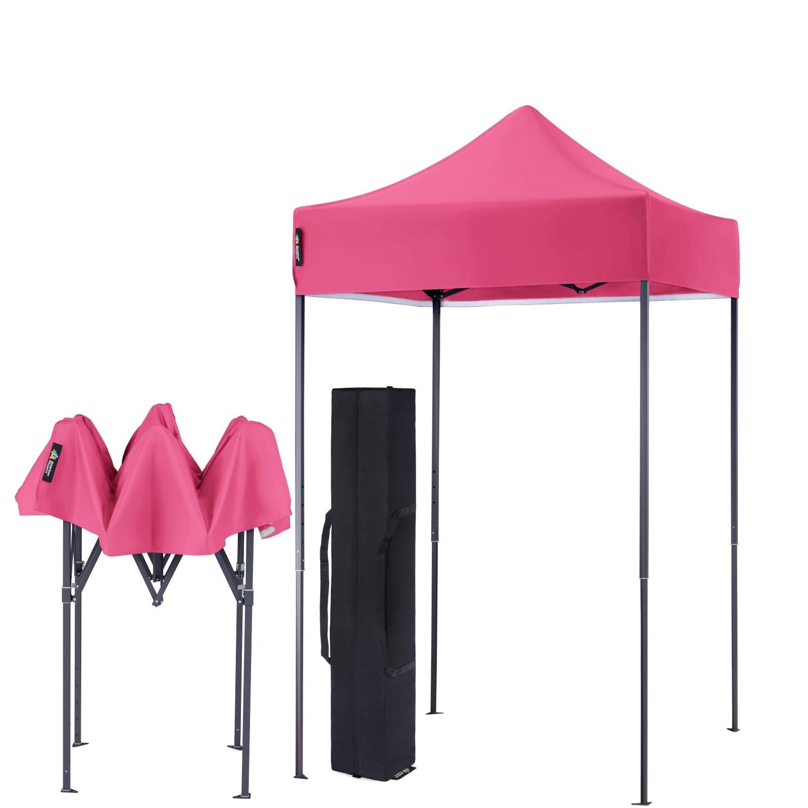 American Phoenix 5x5 Casual Colors Picnic Canopy Tent (Black Frame) - American Phoenix