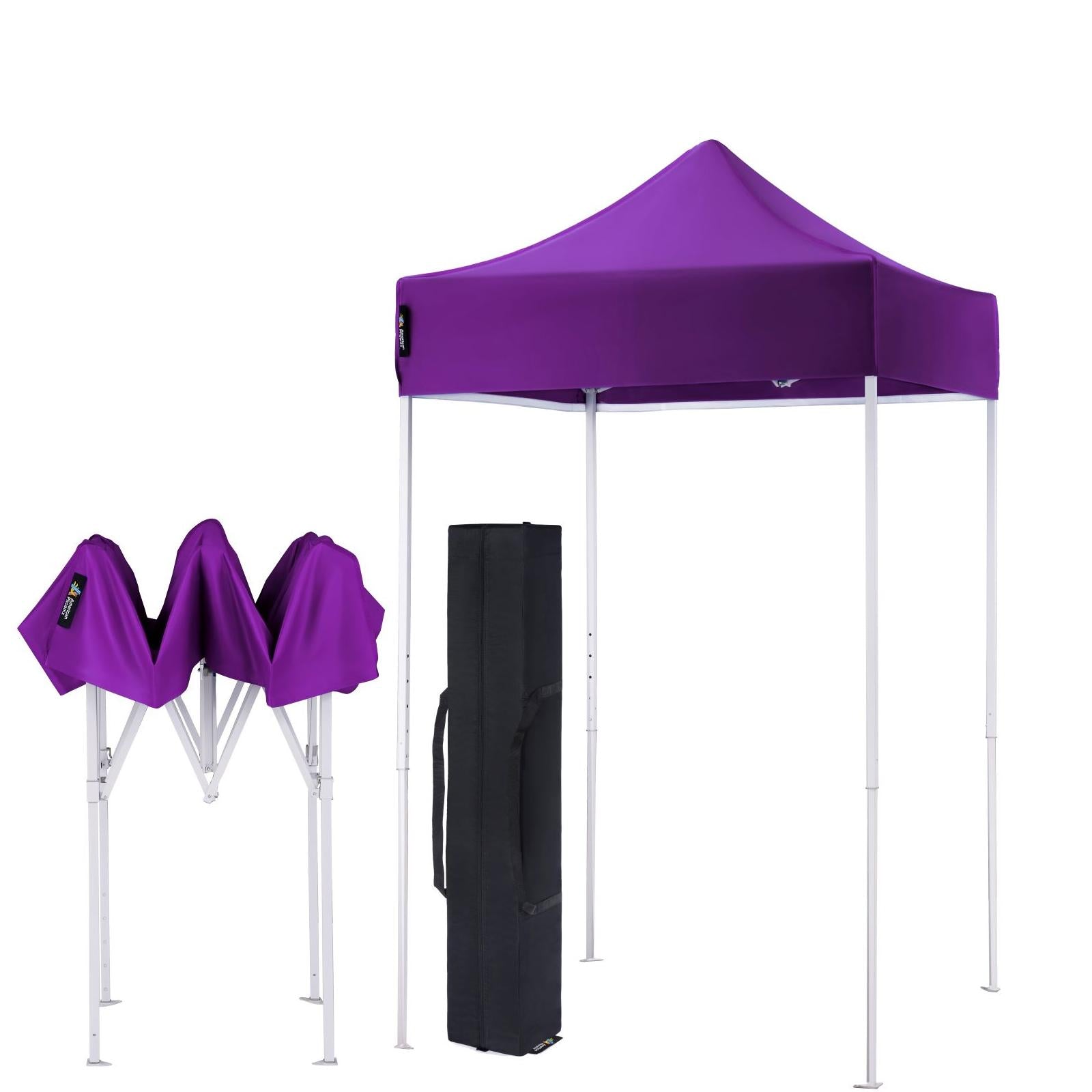 American Phoenix 5x5 Classic Colors Picnic Canopy Tent (White Frame) - American Phoenix