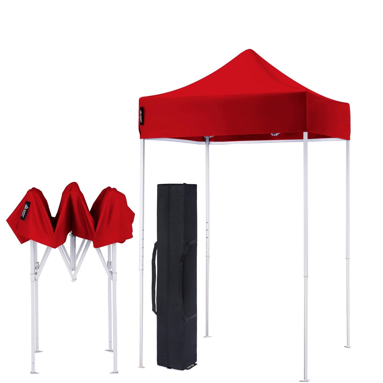 American Phoenix 5x5 Classic Colors Picnic Canopy Tent (White Frame) - American Phoenix