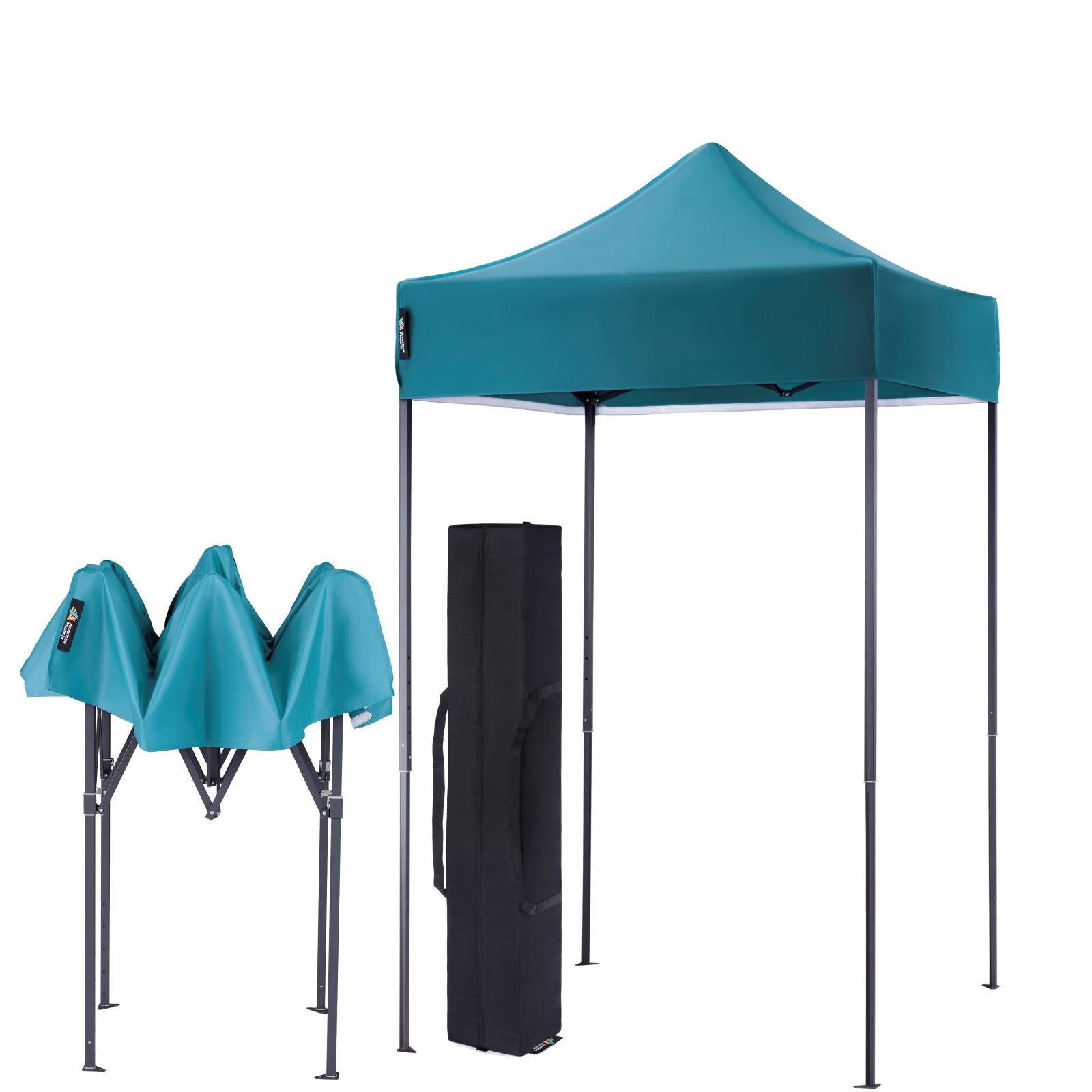 American Phoenix 5x5 Casual Colors Picnic Canopy Tent (Black Frame) - American Phoenix