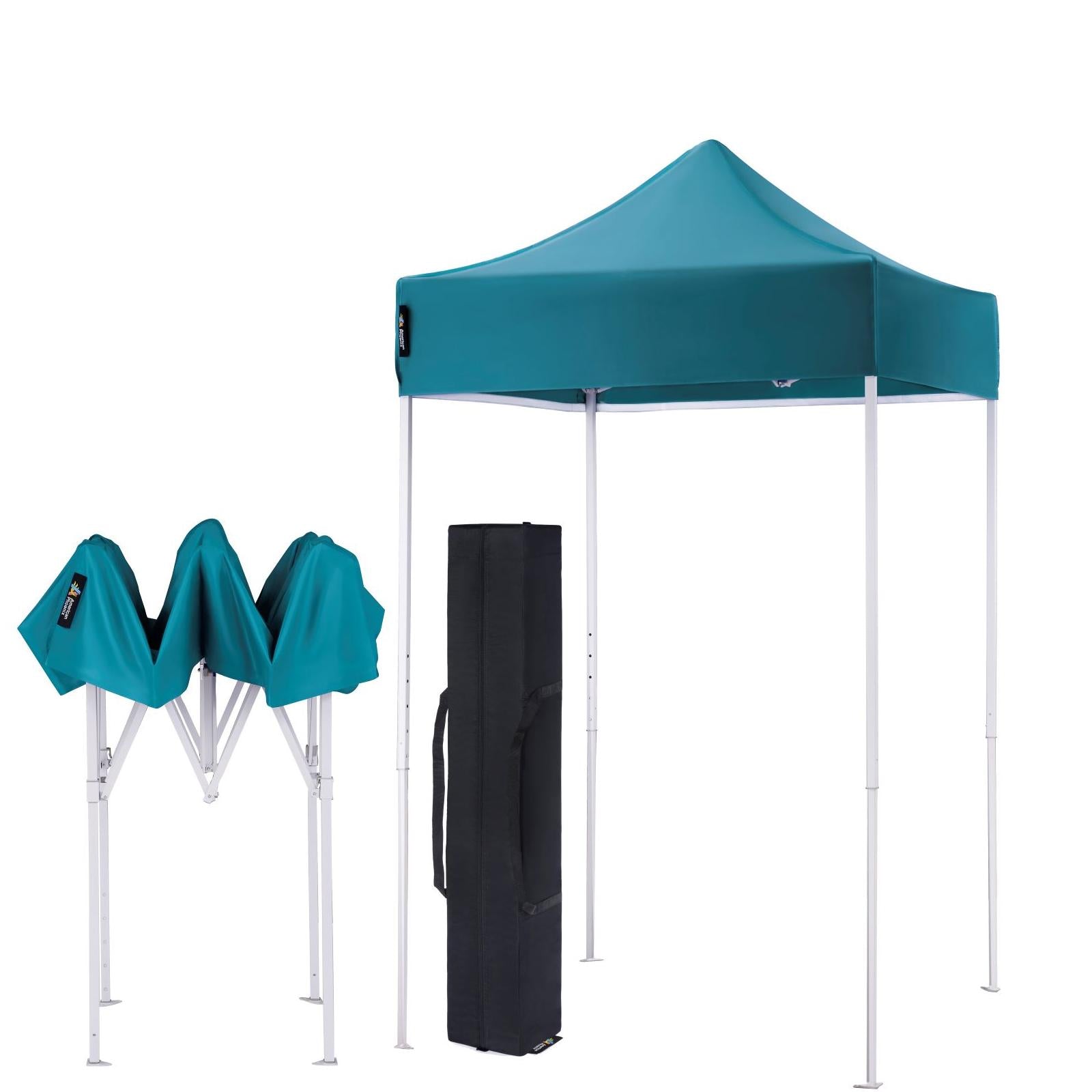 American Phoenix 5x5 Classic Colors Picnic Canopy Tent (White Frame) - American Phoenix