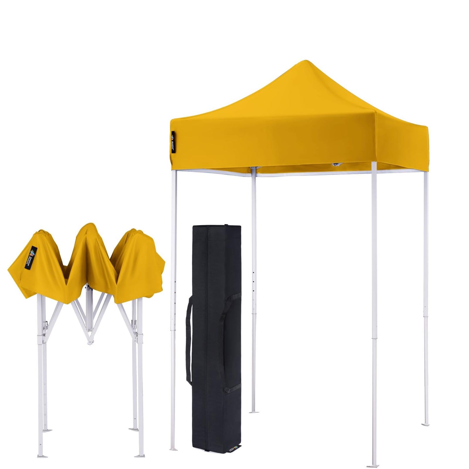 American Phoenix 5x5 Classic Colors Picnic Canopy Tent (White Frame) - American Phoenix
