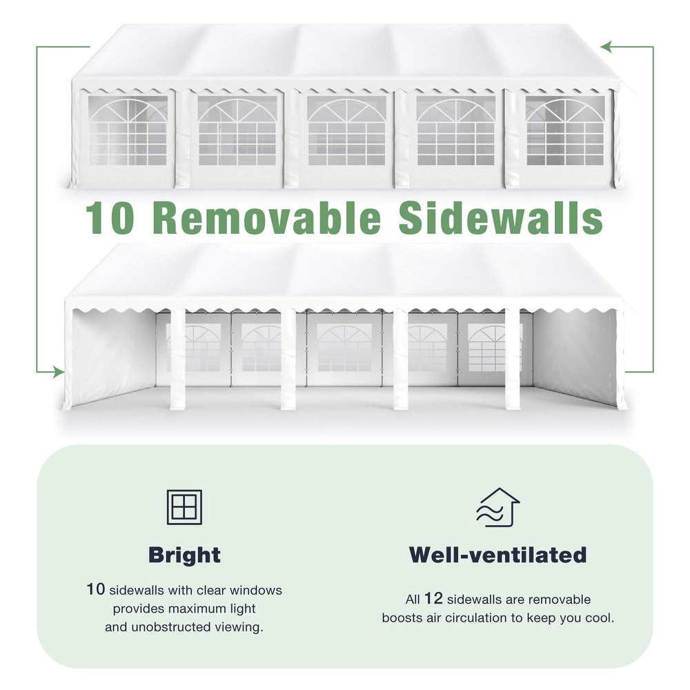 American Phoenix 16' x 32' Party Tent -White - American Phoenix