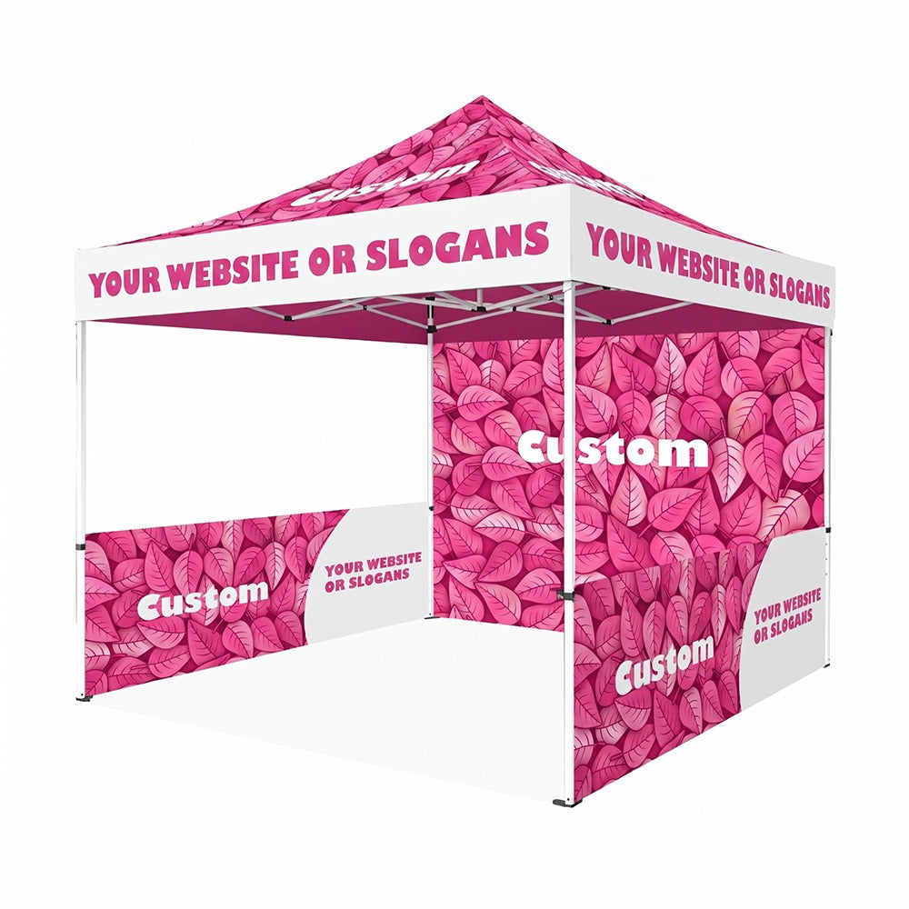 Custom Canopy Tent with Logo, 10x10 Feet Canopy Printing