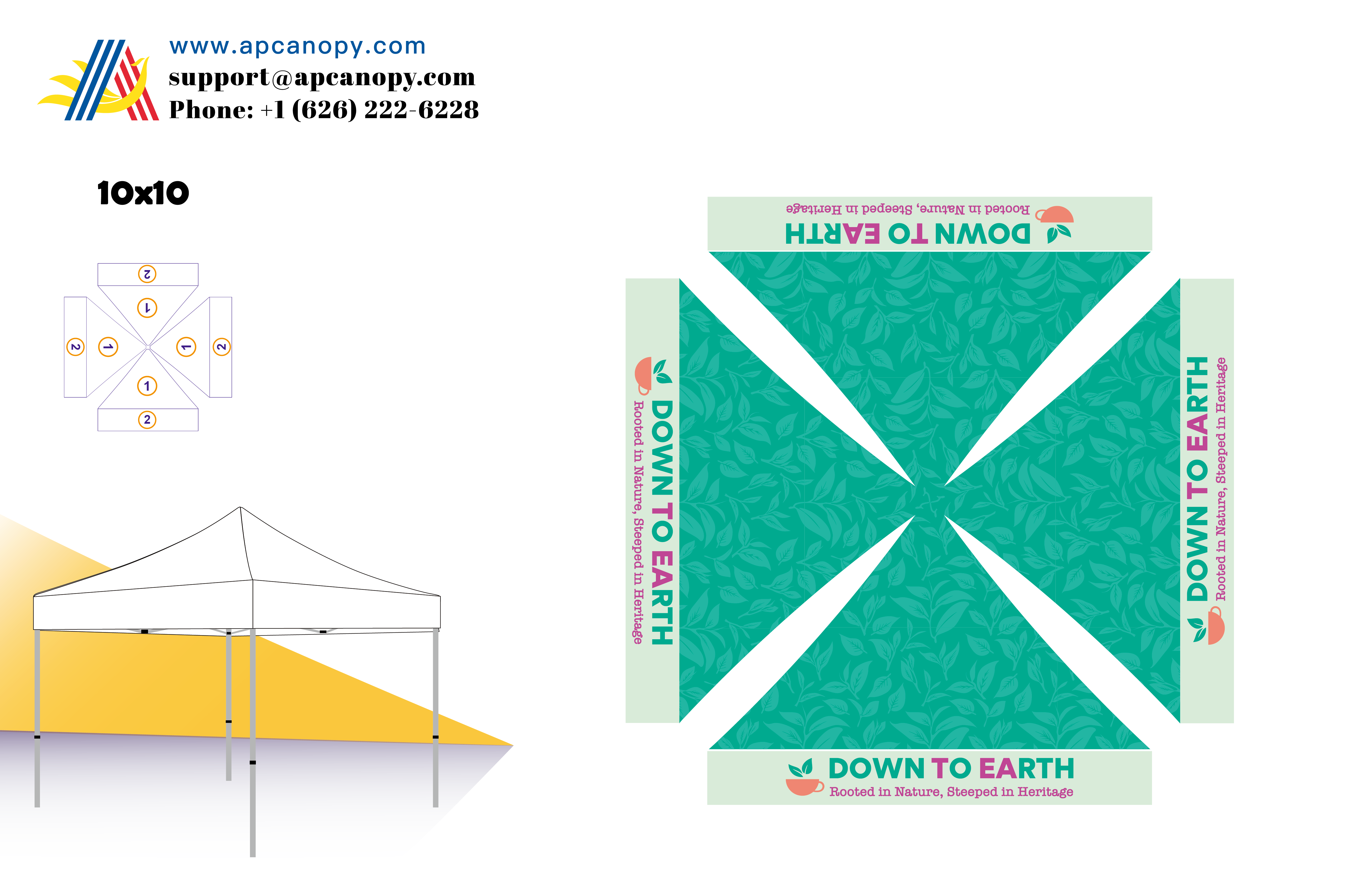 American Phoenix Pay Difference for Custom Canopy Tent (for #3765285841)