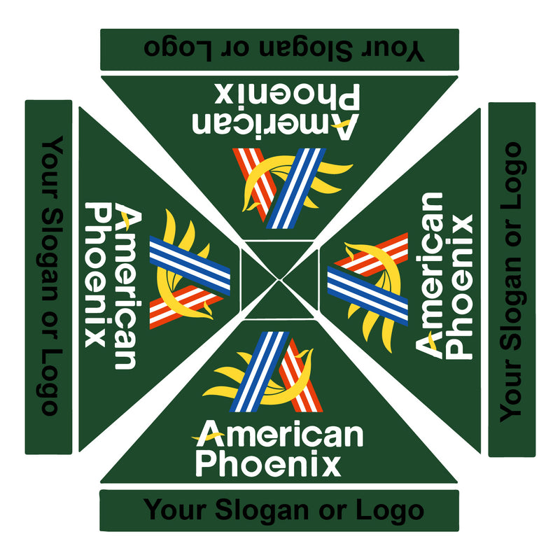 Load image into Gallery viewer, 10 x 10 Custom Canopy with Your Logo Graphics