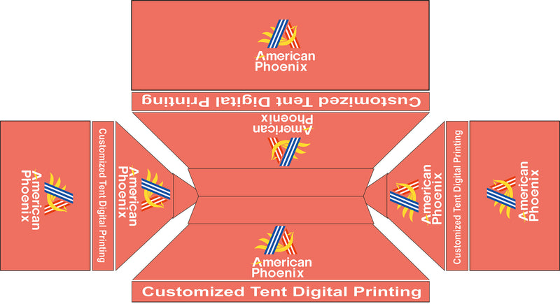Load image into Gallery viewer, 10 x 20 Custom Canopy with Backdrop & 2 Sidewalls