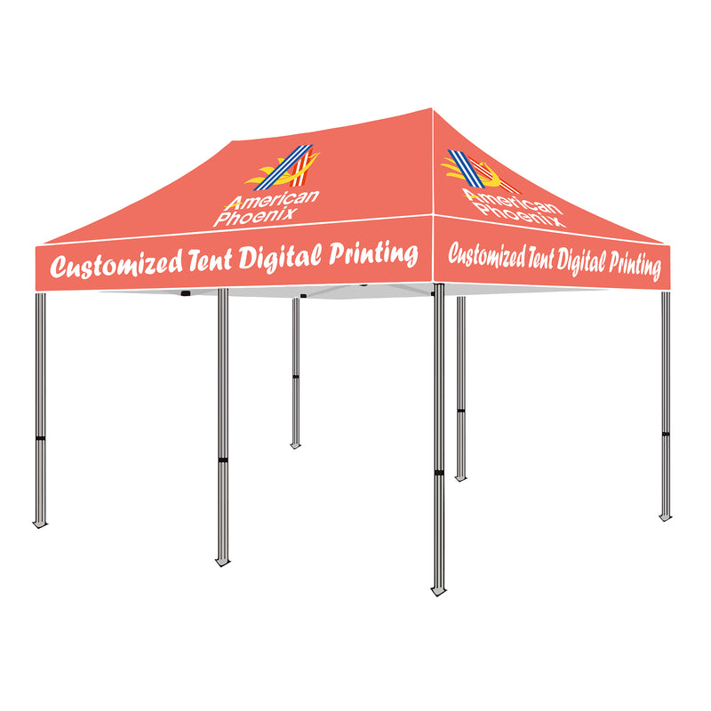 Load image into Gallery viewer, 10 x 20 Custom Canopy with Your Logo Graphics