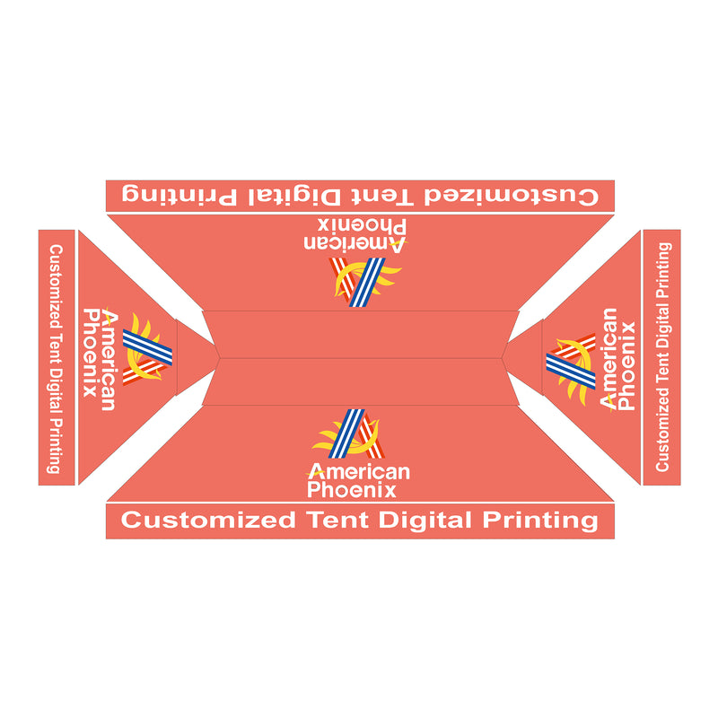 Load image into Gallery viewer, 10 x 20 Custom Canopy with Your Logo Graphics