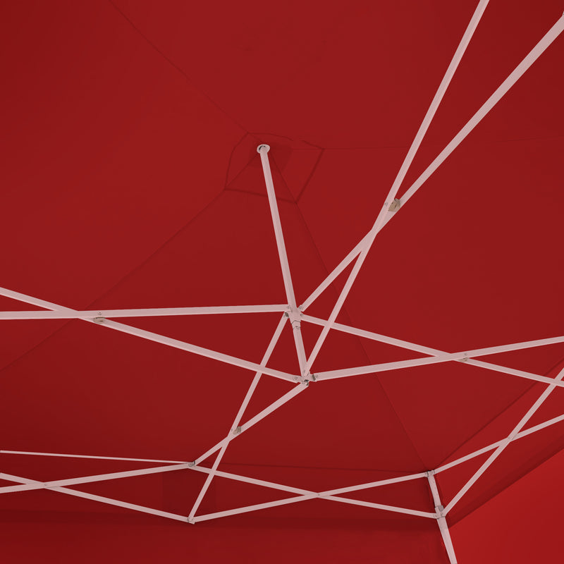 Load image into Gallery viewer, 10x10 Commercial Canopy Tent with Walls (Red)