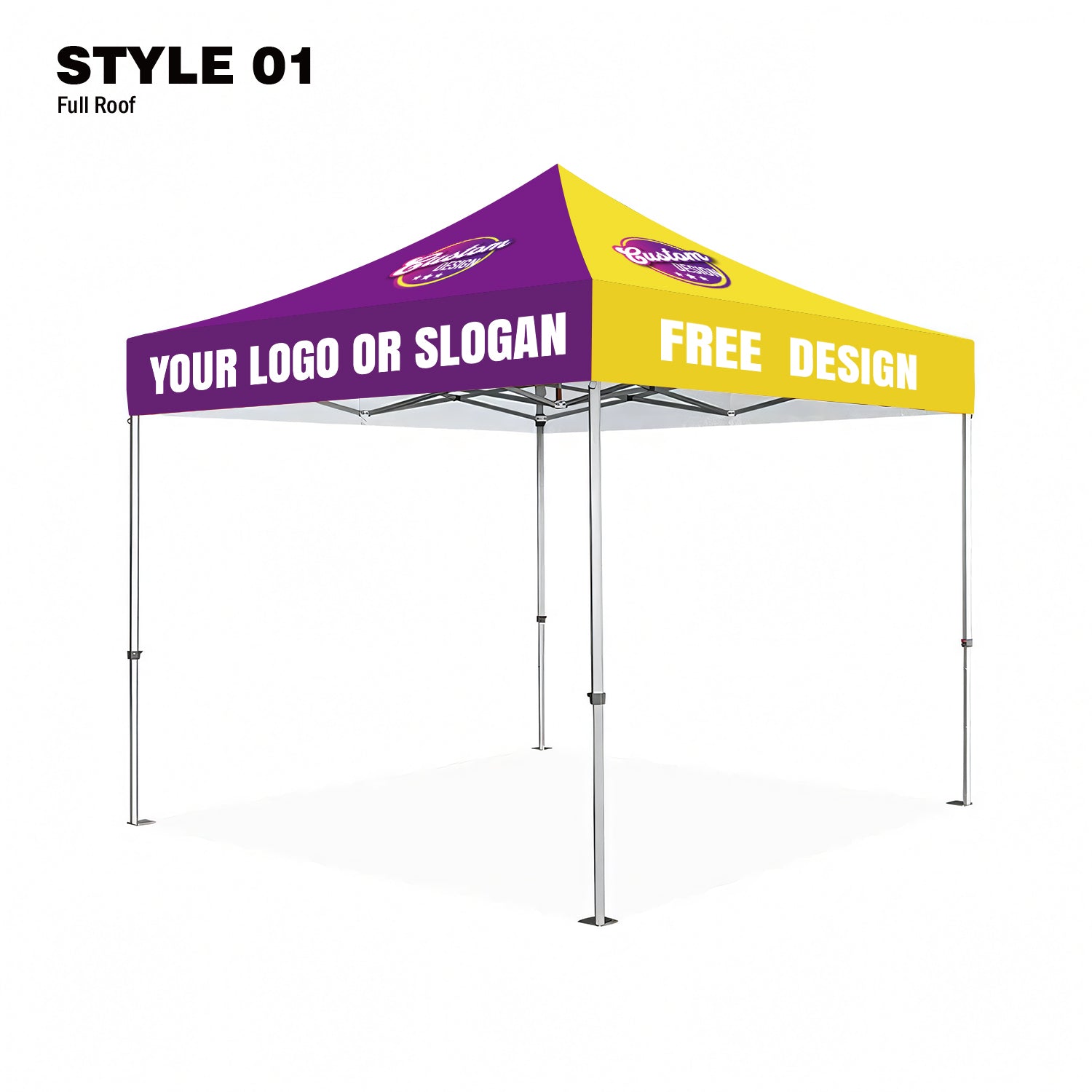 American Phoenix 10 x 10 Custom Canopy with Your Logo Graphics