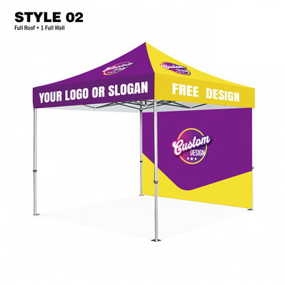 American Phoenix 10 x 10 Custom Canopy with Your Logo Graphics