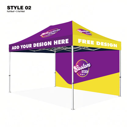 American Phoenix 10 x 15 Custom Canopy with Your Logo Graphics