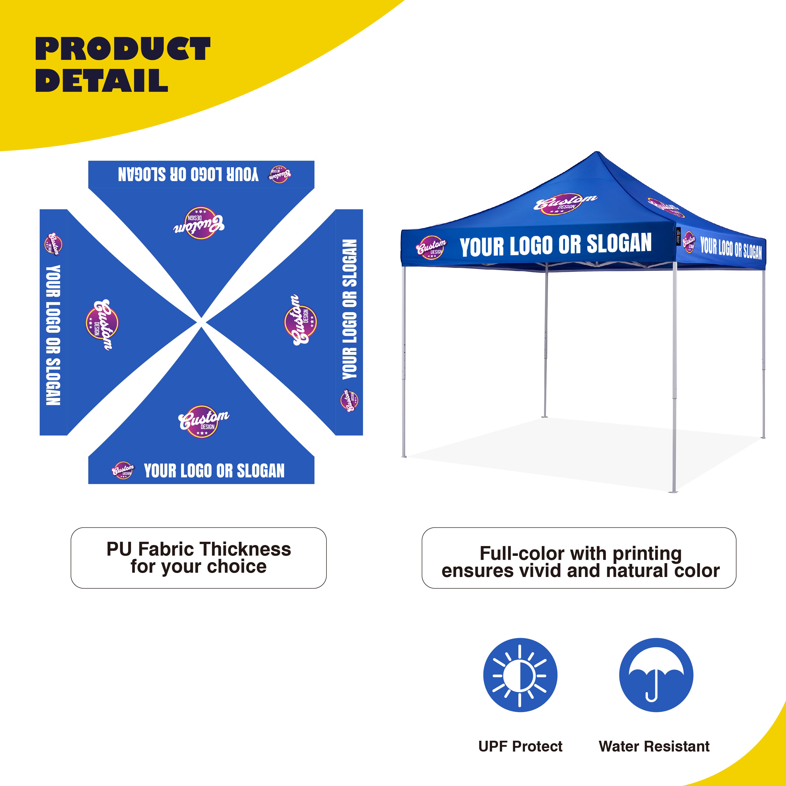 Custom Canopy Tent with Logo