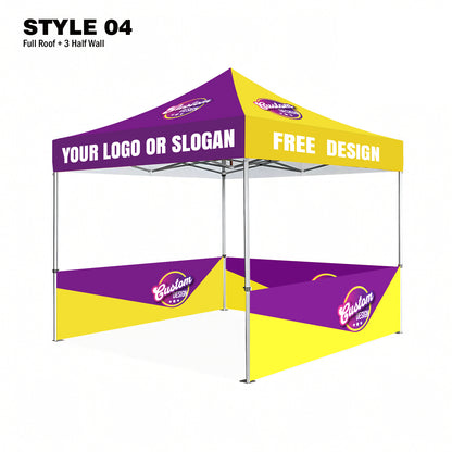 American Phoenix 10 x 10 Custom Canopy with Your Logo Graphics