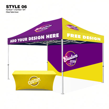 American Phoenix 10 x 15 Custom Canopy with Your Logo Graphics