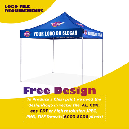 Custom Canopy Tent with Logo