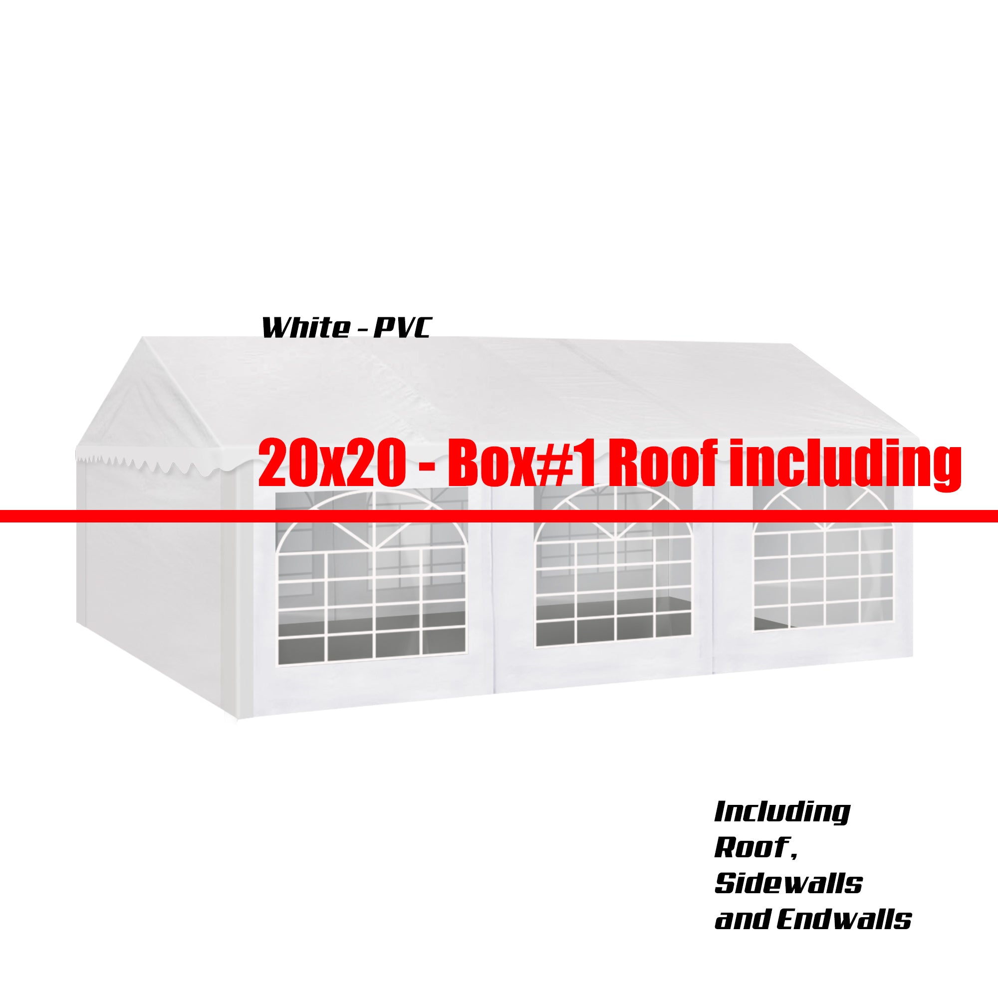 Party Tent Accessories - Roof Package
