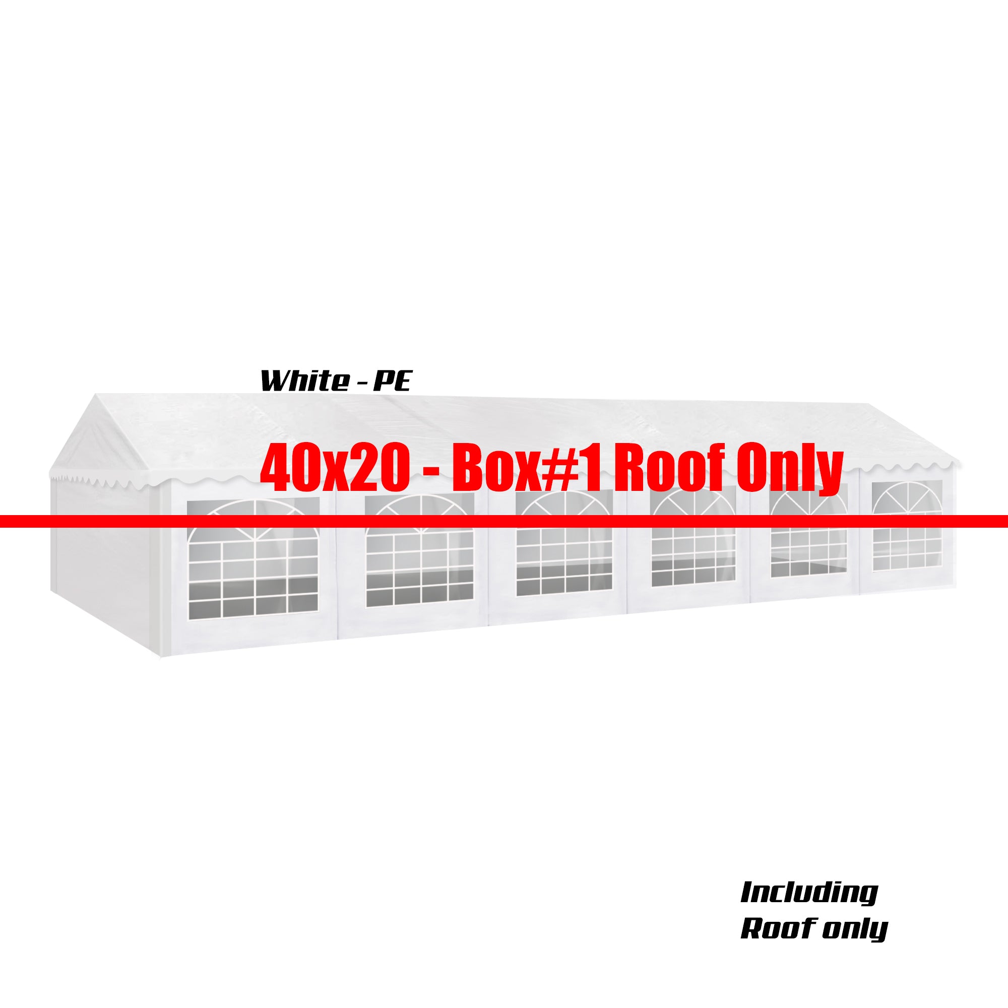 Party Tent Accessories - Roof Package