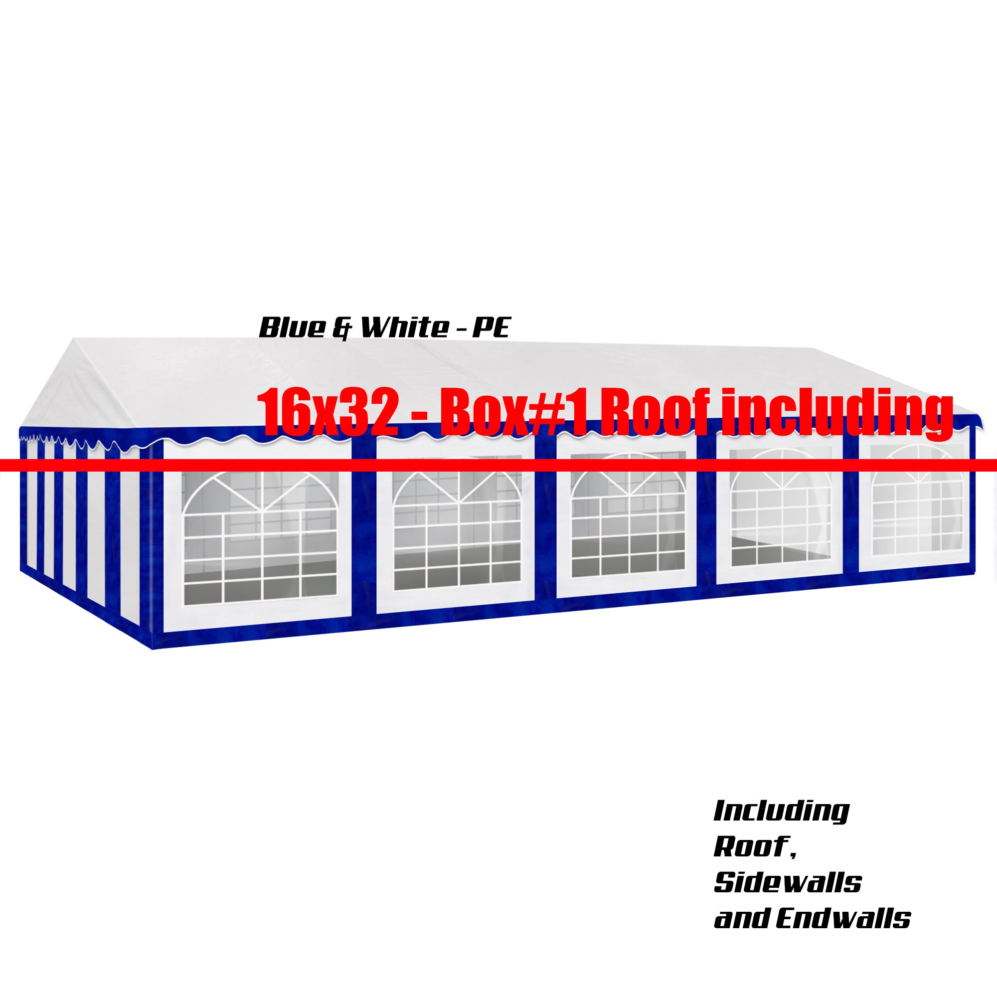 Party Tent Accessories - Roof Package