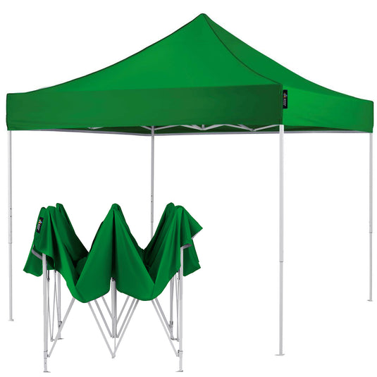 American Phoenix 10x10 Canopy Tent Pop Up Portable Instant Adjustable Outdoor Market Shelter (White Frame)