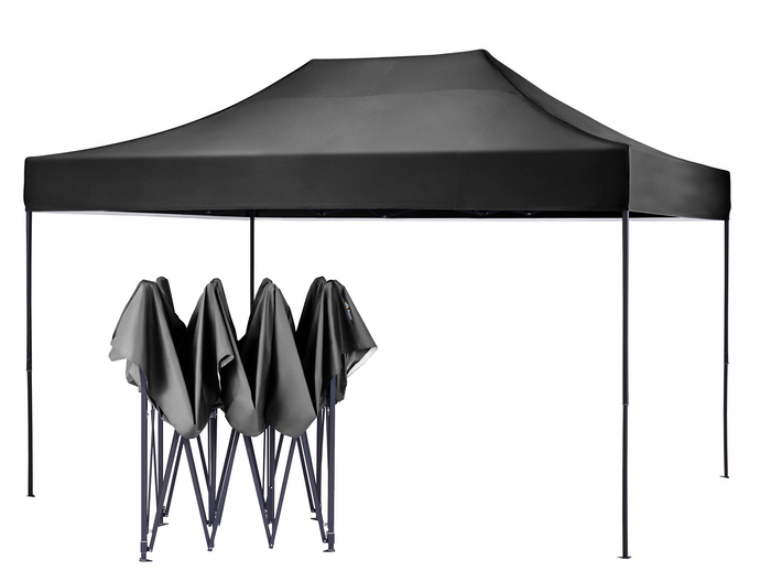 American Phoenix 10x15 Classic Colors Outdoor Canopy Tent (Black Frame)