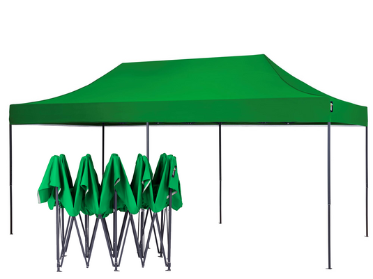 American Phoenix 10x20 Canopy Tent Pop Up Portable Instant Commercial Outdoor Market Shelter (Black Frame)