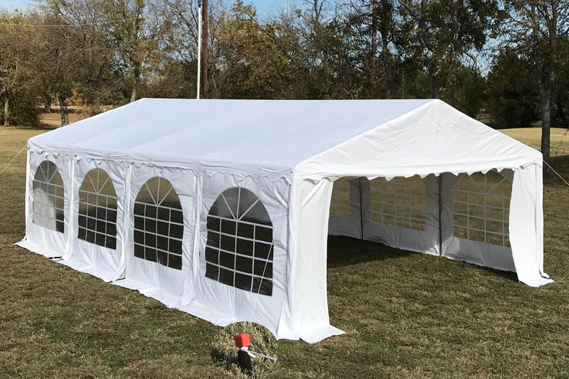 Load image into Gallery viewer, American Phoenix 16&#39;x26&#39; Party Tent- Blue + white
