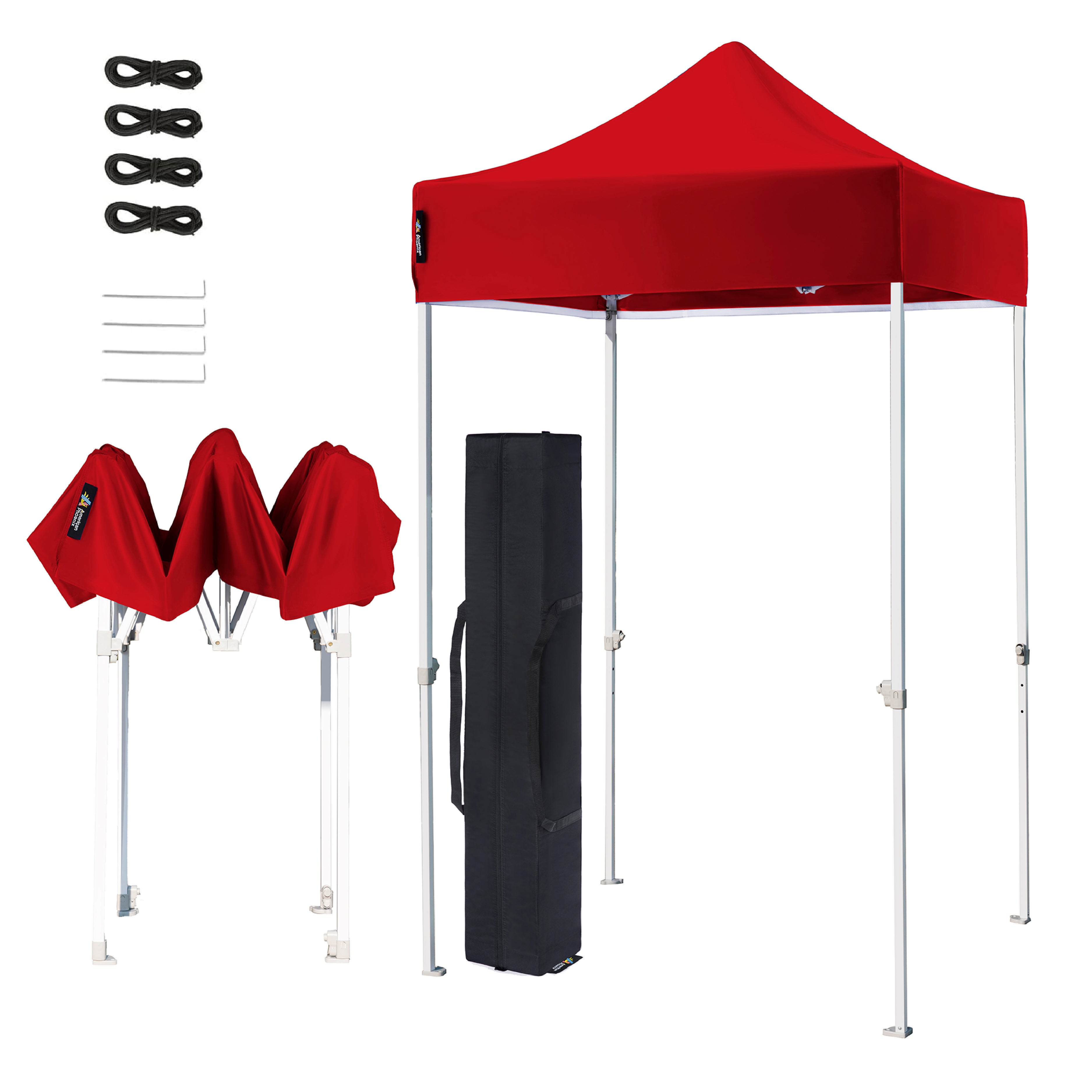 AMERICAN PHOENIX Pop Up Canopy Tent 5x5 Instant Shade Shelter Gazebo Outdoor Canopies Commercial Event Tents with Carry Bag