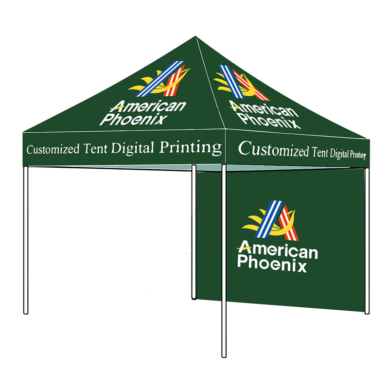 Load image into Gallery viewer, American Phoenix 10 x 10 Custom Canopy with Your Logo Graphics
