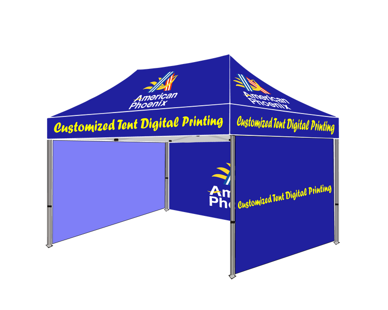 Load image into Gallery viewer, American Phoenix 10 x 15 Custom Canopy with Your Logo Graphics
