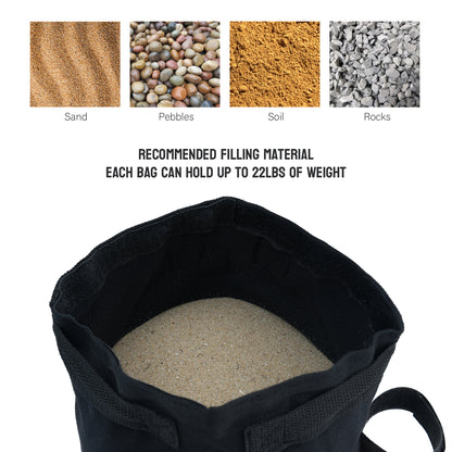 Sand Bags for Canopy Legs