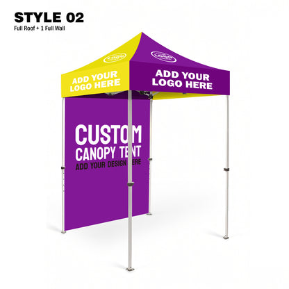 American Phoenix 5 x 5 Custom Canopy with Your Logo Graphics