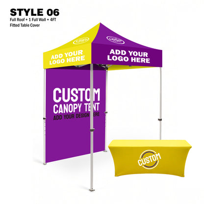 American Phoenix 5 x 5 Custom Canopy with Your Logo Graphics