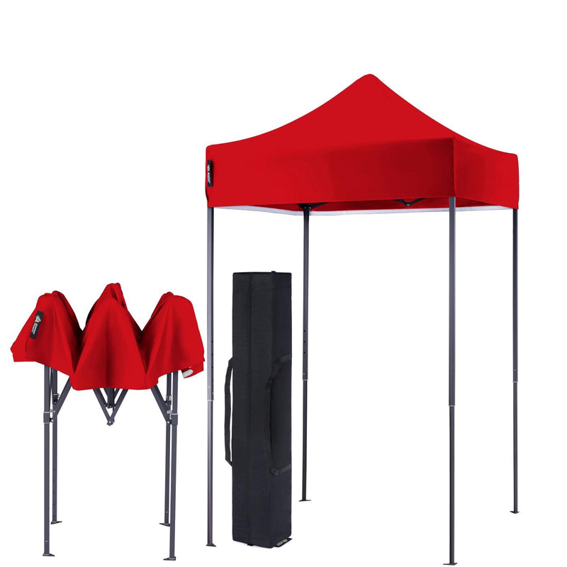 Load image into Gallery viewer, American Phoenix 5x5 Casual Colors Picnic Canopy Tent (Black Frame)
