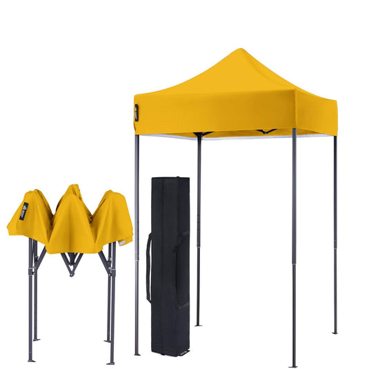 American Phoenix 5x5 Casual Colors Picnic Canopy Tent (Black Frame)