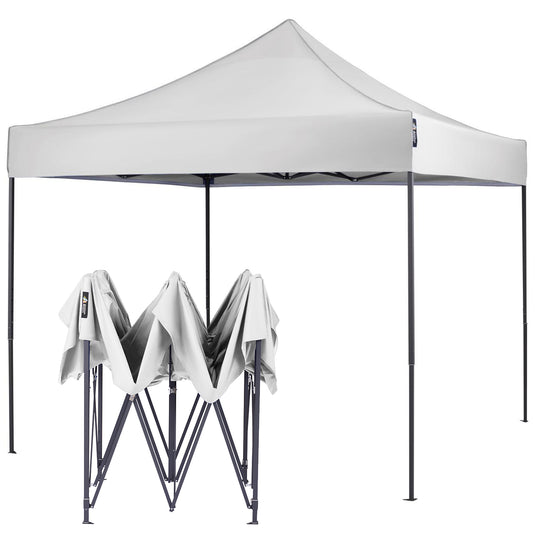 American Phoenix 10x10 Canopy Tent Pop Up Portable Instant Adjustable Outdoor Marke Shelter (Black Frame) - American Phoenix