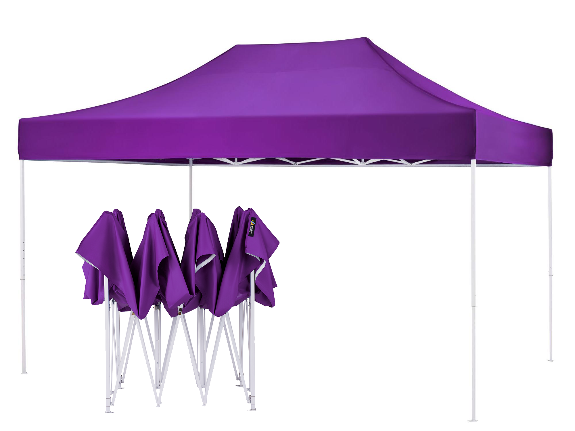 American Phoenix 10x15 Classic Colors Outdoor Canopy Tent (White Frame) - American Phoenix