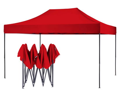 American Phoenix 10x15 Classic Colors Outdoor Canopy Tent (Black Frame) - American Phoenix