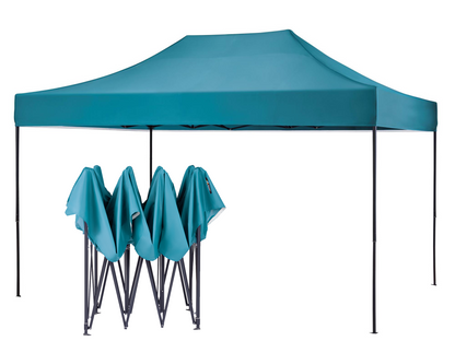 American Phoenix 10x15 Classic Colors Outdoor Canopy Tent (Black Frame) - American Phoenix